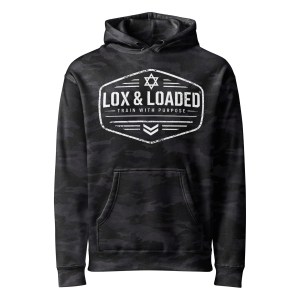 Lox & Loaded "Train With Purpose" Heavyweight Hooded Sweatshirt