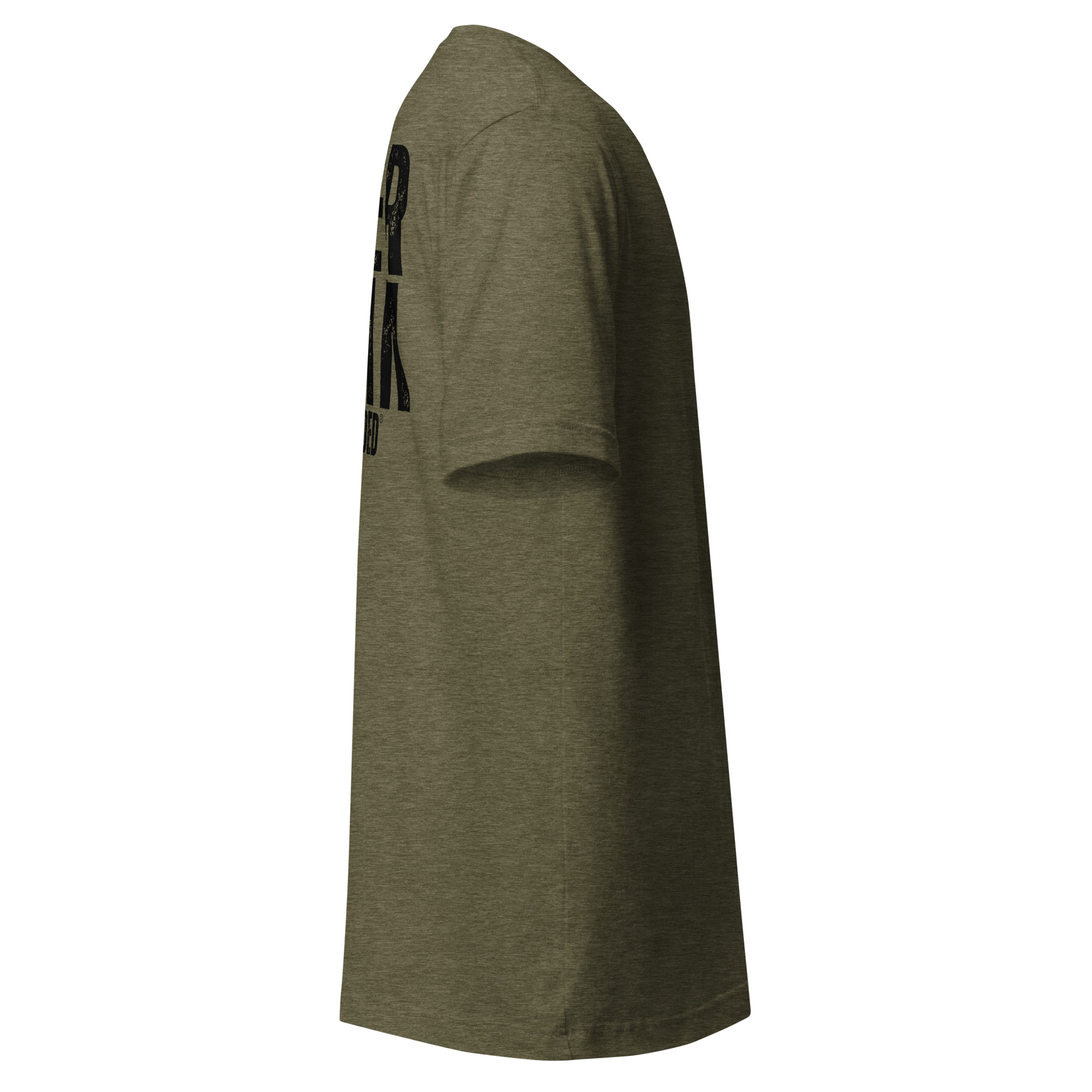 Lox & Loaded 10.7.23 Never Again T-Shirt with Black Text - Image 23